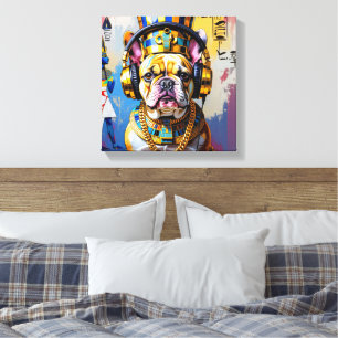 LIENZO BULLDOG KING TUT-FRANCH