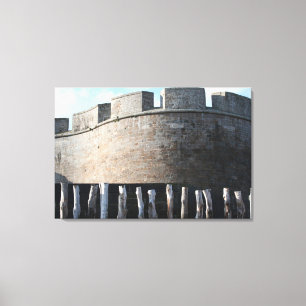 Lienzo Bulwark Fortifications Saint Malo Brittany Canvas