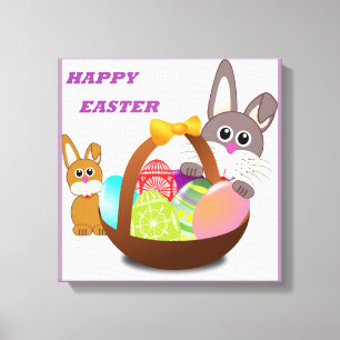 LIENZO BUNNY "FELIZ ORIENTAL"