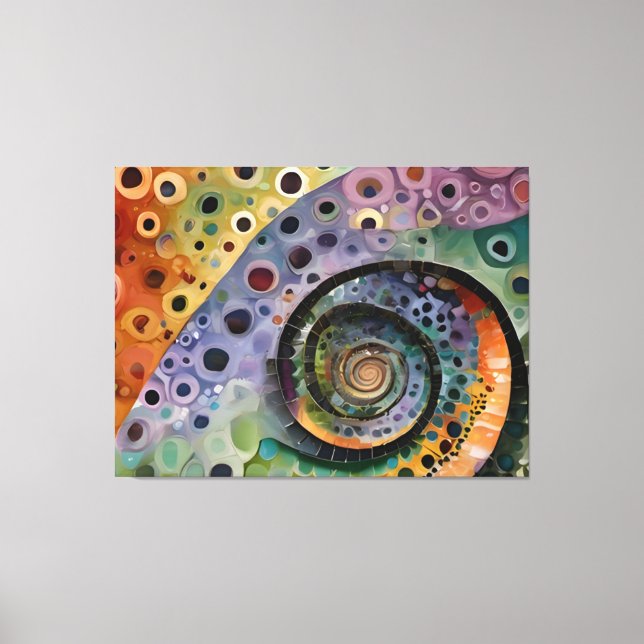 Lienzo buntes Kissen (Anverso)