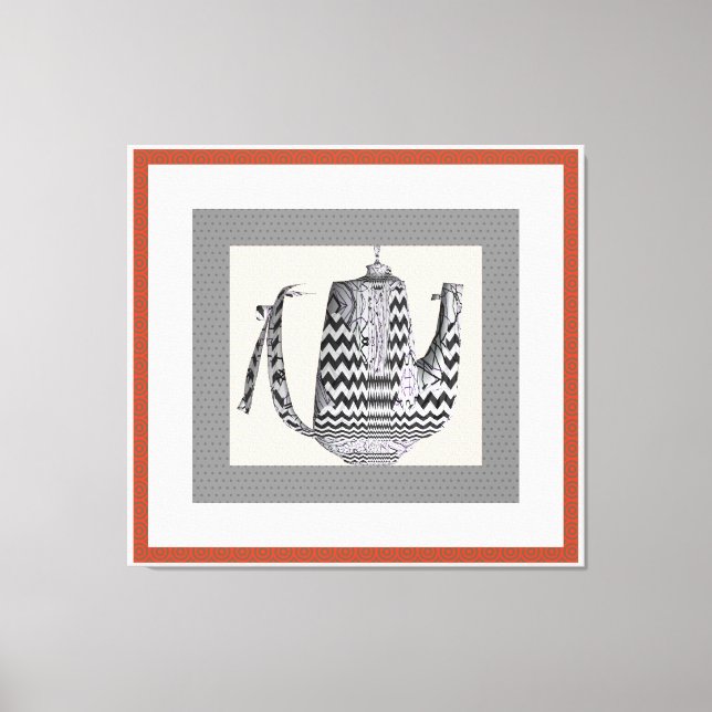 Lienzo Buque Roto Y Distorsionado (Anverso)