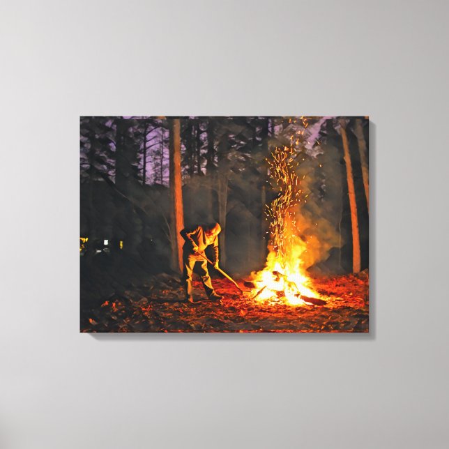 Lienzo BURN SEASON Canvas Art (Anverso)