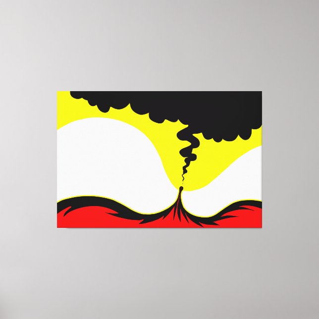 Lienzo Burning Desire (Anverso)