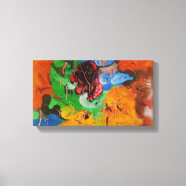 Lienzo Burst of Emotion (Anverso)