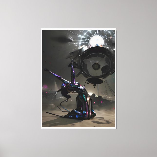 Lienzo Burst of Joy (Anverso)