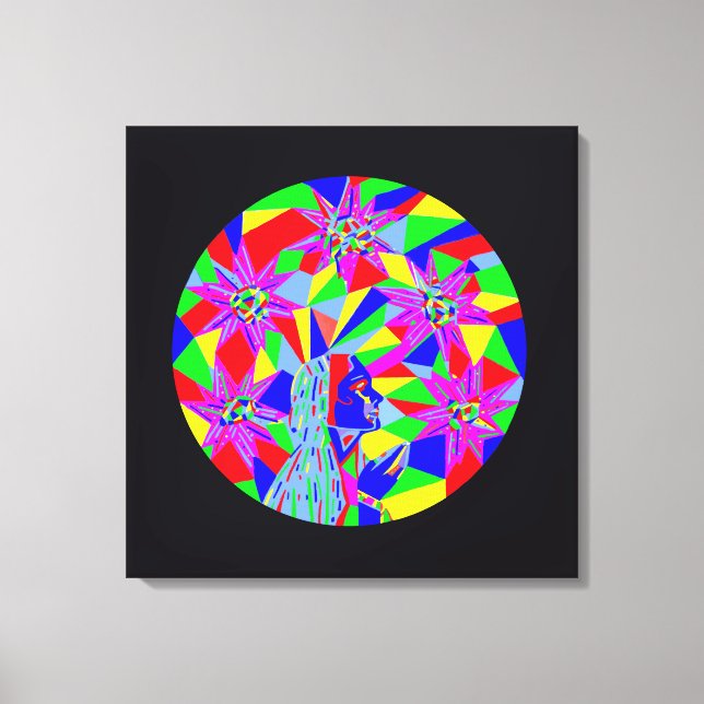 Lienzo Buscador de estrellas (Anverso)