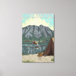Lienzo Bush FishingColorado plano