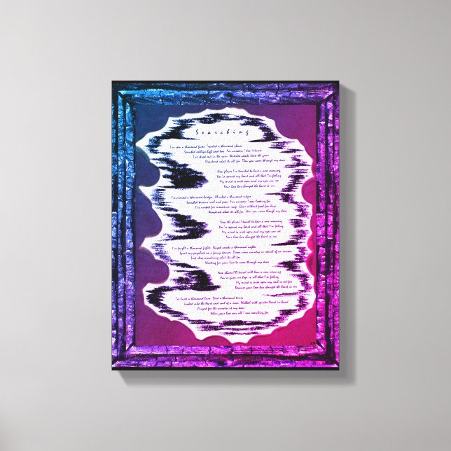 Lienzo Búsqueda (Anverso)