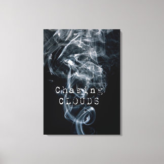 Lienzo Búsqueda de nubes Smoke Premium Canvas Imprimir