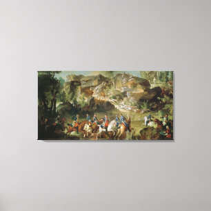 Lienzo Búsqueda en el bosque de Fontainebleau