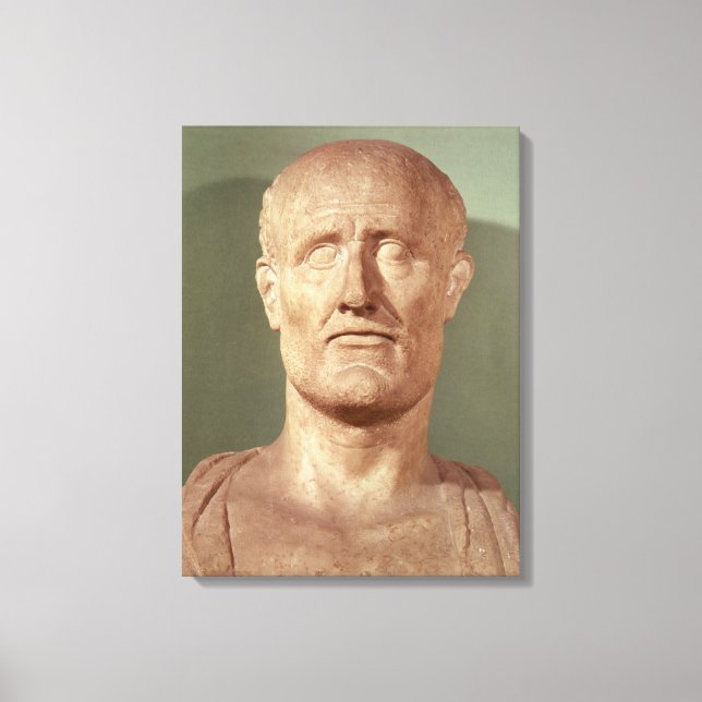 Lienzo Busto de Alcibiades (Anverso)