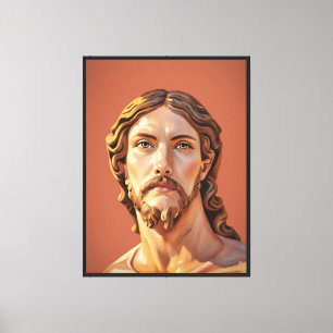 Lienzo BUSTO DE CRISTO EL SALVADOR por MICHELANGELO 2026_