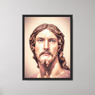 Lienzo BUSTO DE CRISTO EL SALVADOR por MICHELANGELO 2026_