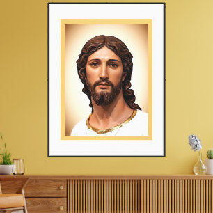 Lienzo BUSTO DE CRISTO EL SALVADOR por MICHELANGELO 2026