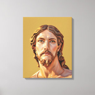 Lienzo BUSTO DE CRISTO EL SALVADOR por MICHELANGELO 2026
