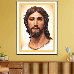Lienzo BUSTO DE CRISTO EL SALVADOR por MICHELANGELO 2026
