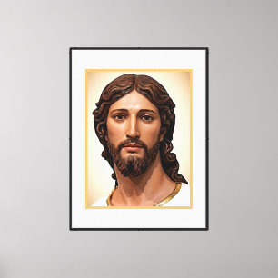 Lienzo BUSTO DE CRISTO EL SALVADOR por MICHELANGELO 2026