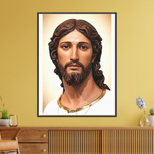 Lienzo BUSTO DE CRISTO EL SALVADOR por MICHELANGELO 2026