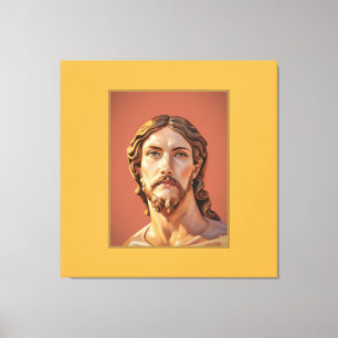 Lienzo BUSTO DE CRISTO EL SALVADOR por MICHELANGELO 2026_