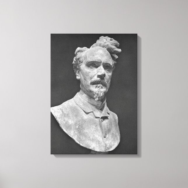 Lienzo Busto de Henri Rochefort (Anverso)