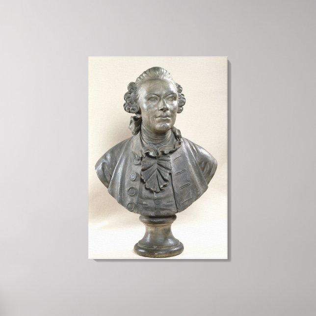 Lienzo Busto de Johan Georg Wille (Anverso)
