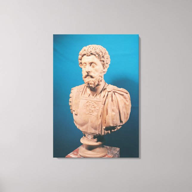 Lienzo Busto de Marcus Aurelio (Anverso)