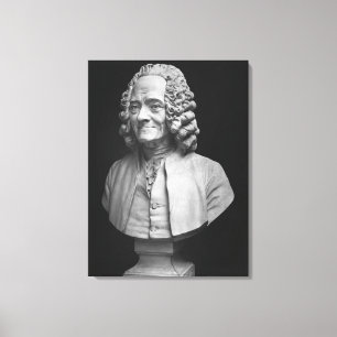 Lienzo Busto de Voltaire