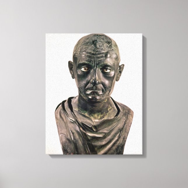 Lienzo Busto del bíblico Cornelius Scipio 'Africanus' (Anverso)