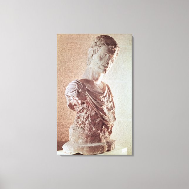 Lienzo Busto del emperador Federico II (Anverso)