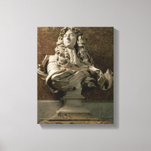 Lienzo Busto del retrato de Louis XIV (1638-1715), 1665,