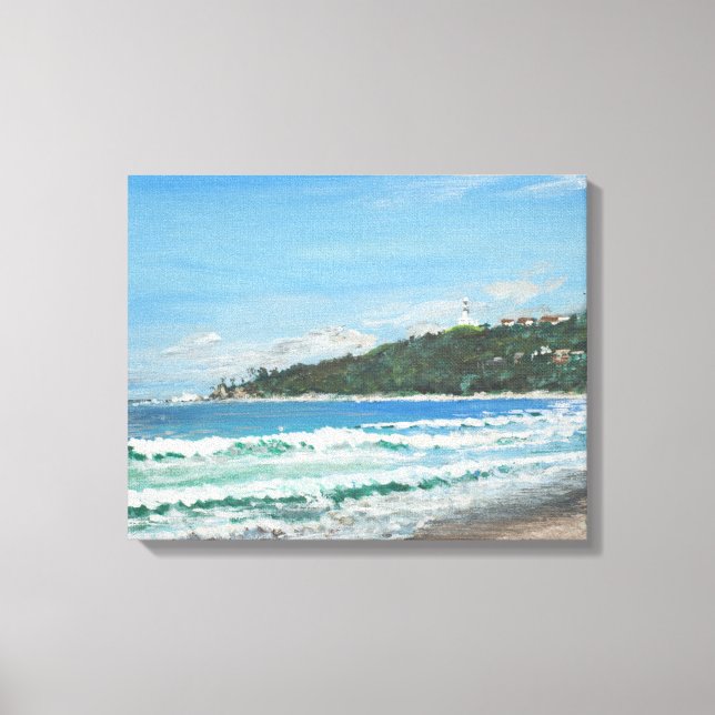 Lienzo Byron Bay Australia. 27/11/1998 (Anverso)