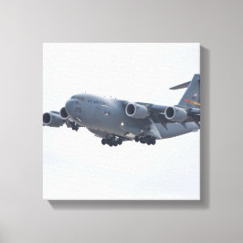 Lienzo C-17 Globemaster Wrapped Canvas