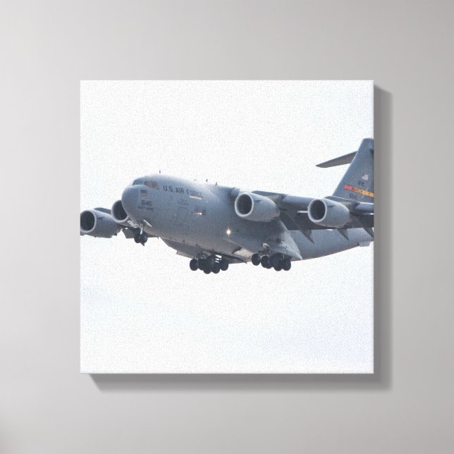 Lienzo C-17 Globemaster Wrapped Canvas (Anverso)