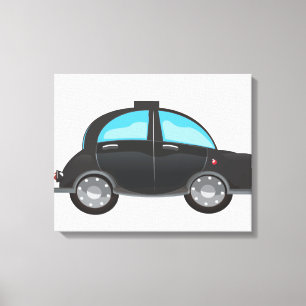 Lienzo Cab negro