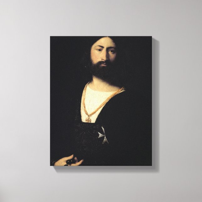 Lienzo Caballero de la Orden de Malta (Anverso)