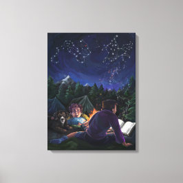 Lienzo Caballeros de Verano