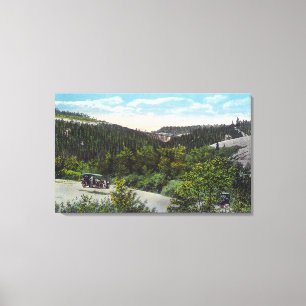 Lienzo Caballete en el Milwaukee - barranco de nueve