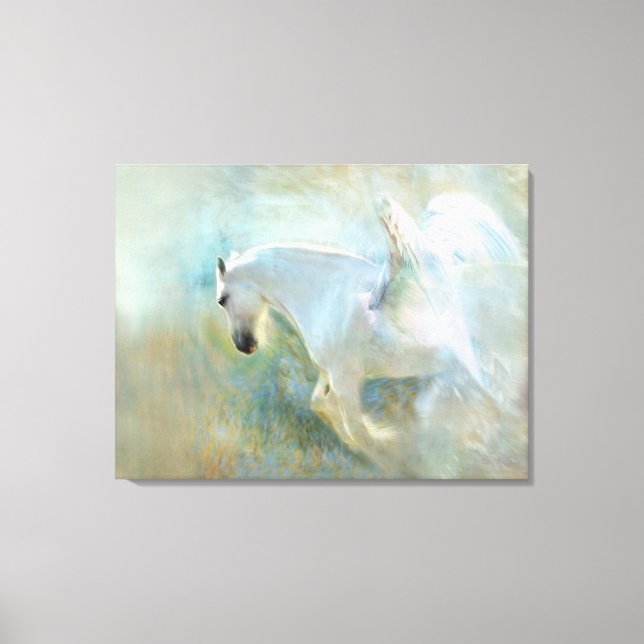 Lienzo Caballo Angelical (Anverso)