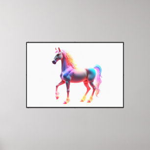 Lienzo Caballo brillante maravilloso