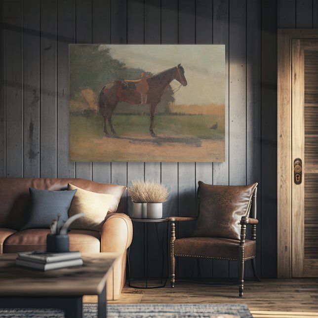 Lienzo "Caballo de albarda en la huerta" de Winslow Homer (Subido por el creador)