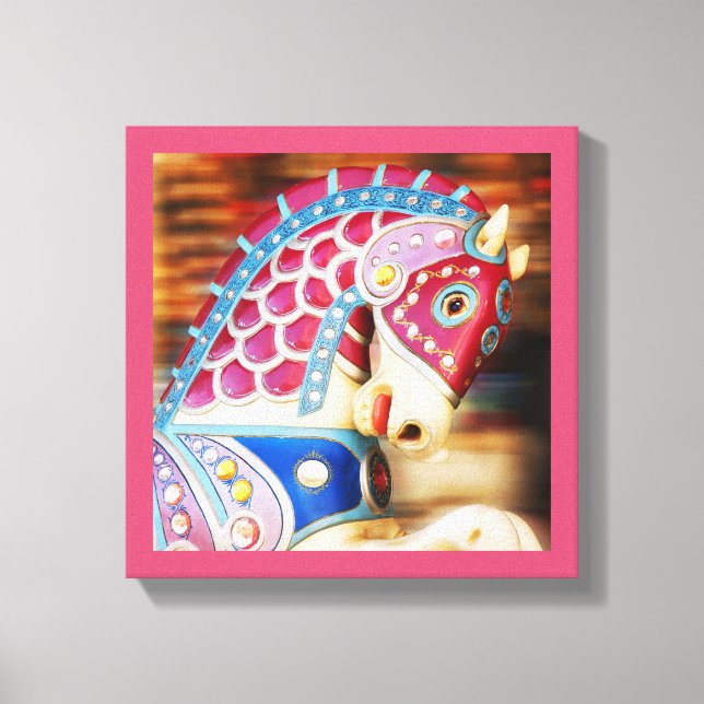 Lienzo Caballo de carreras 8 (Anverso)