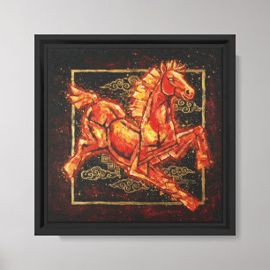 Lienzo Caballo de Fuego