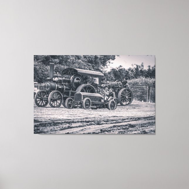 Lienzo Caballo en armonía (Anverso)