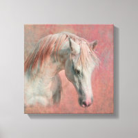 Caballo fantástico de fantasía en rosa