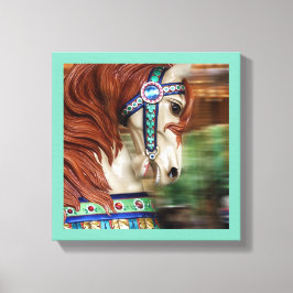 Lienzo Caballo pintado en serie 6