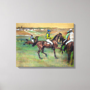 Lienzo Caballos de carreras Edgar Degas