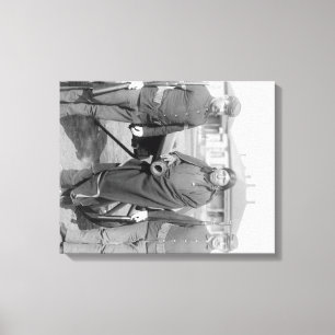 Lienzo Caballos indios de la abundancia de Oglala con el