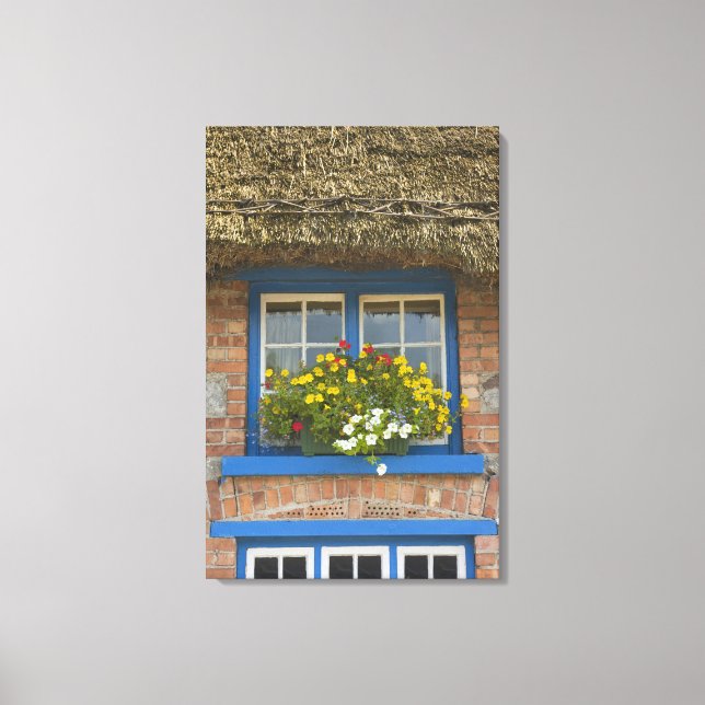 Lienzo Cabaña de paja, Adare, Condado de Limerick, (Anverso)