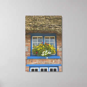 Lienzo Cabaña de paja, Adare, Condado de Limerick,