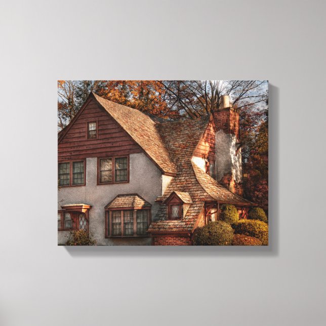 Lienzo Cabaña - Westfield, NJ - Cabaña familiar (Anverso)